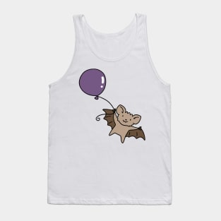 Purple Balloon Bat Tank Top